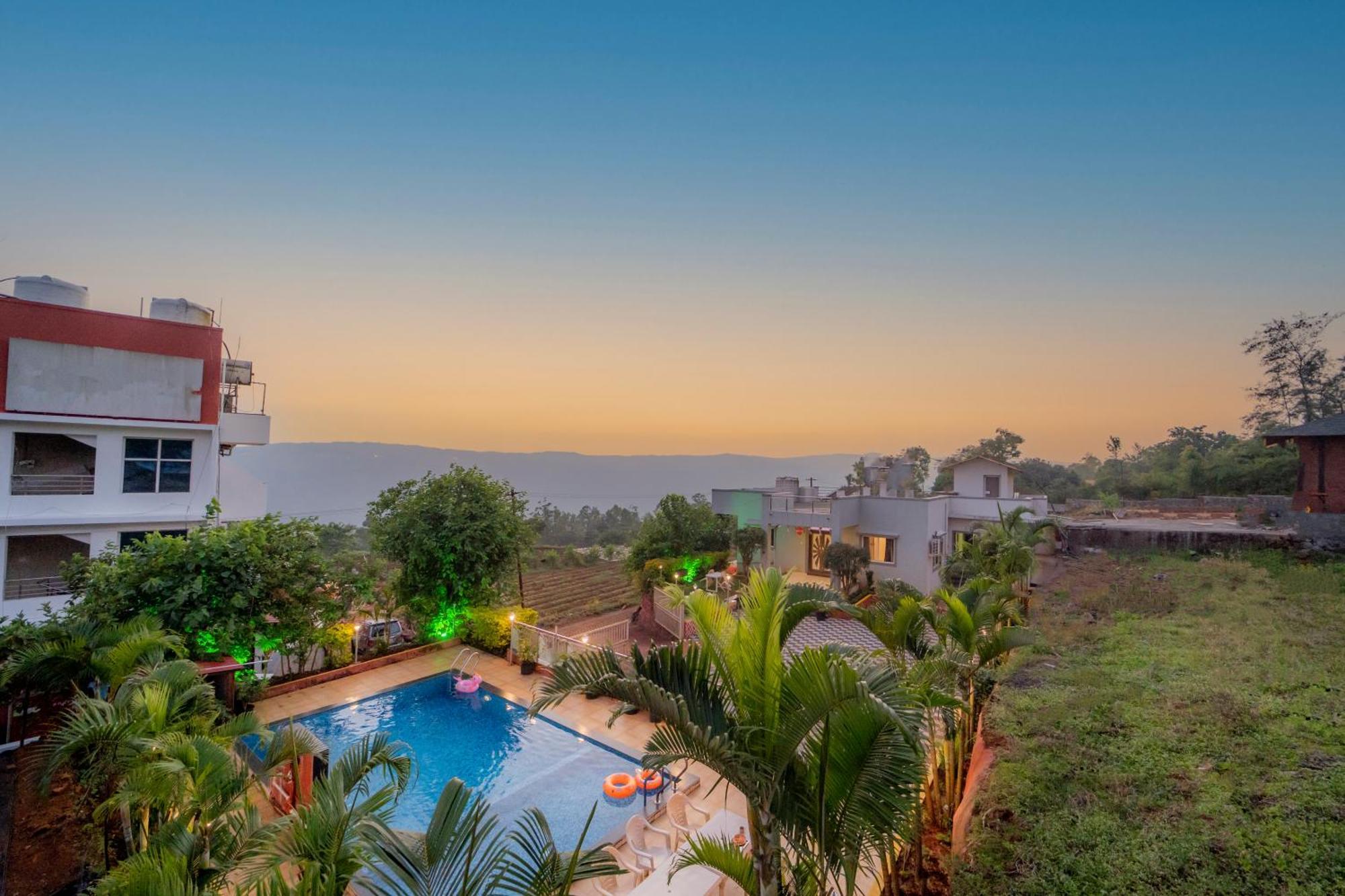 Villa Hill View ,mahabaleshwar , Private Swimming Pool